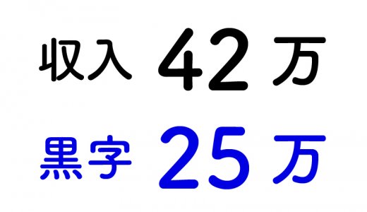 現役フリーランス、2019年2月の収支公開！収入合計42万円。黒字25万円。